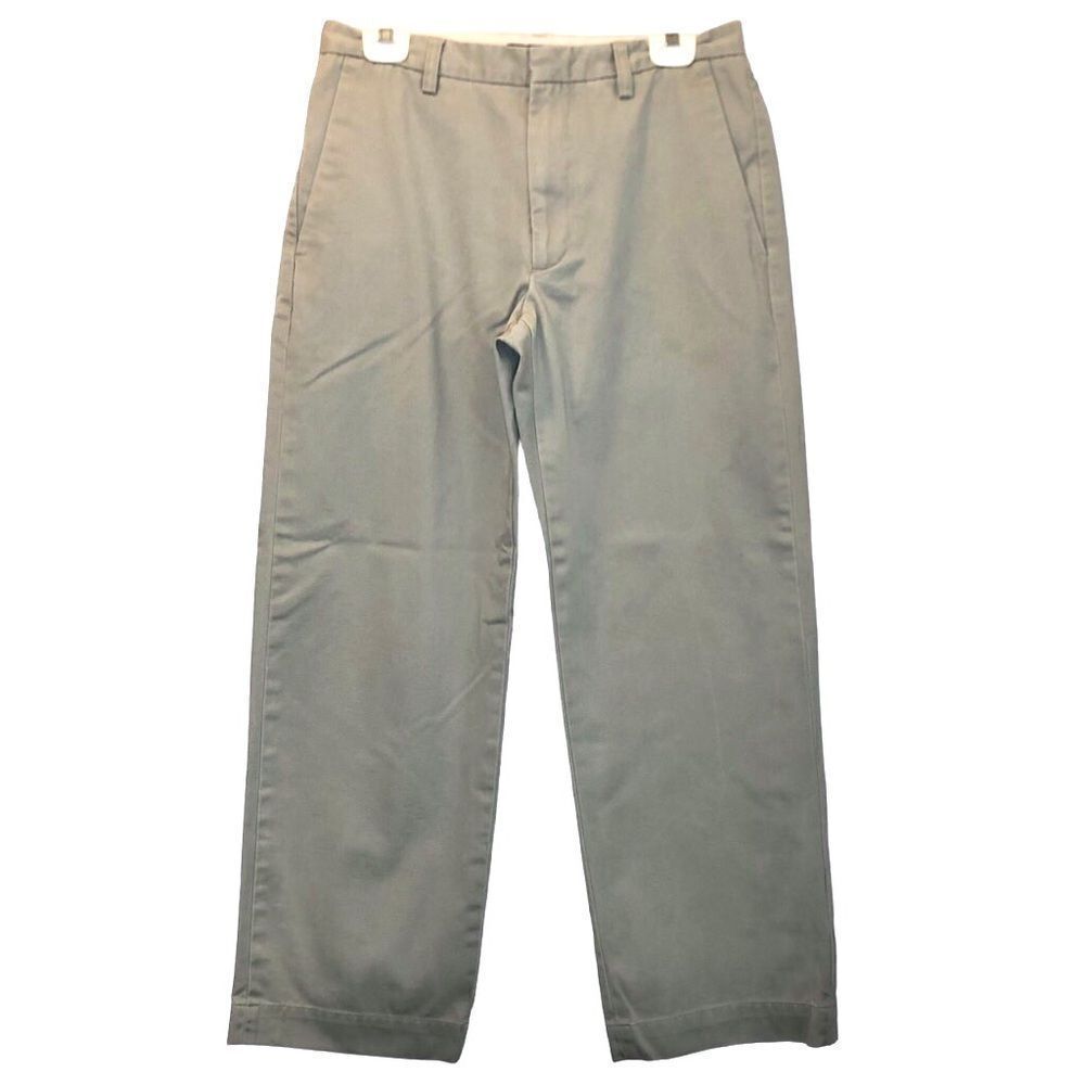 Banana Republic Flat Front Straight Leg Chinos in Khaki Men’s 31/30